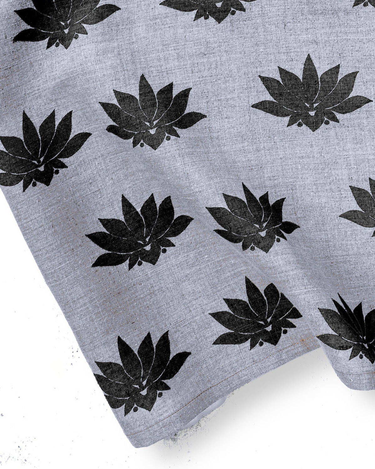 Lotus, 100% Hemp Tea Towel